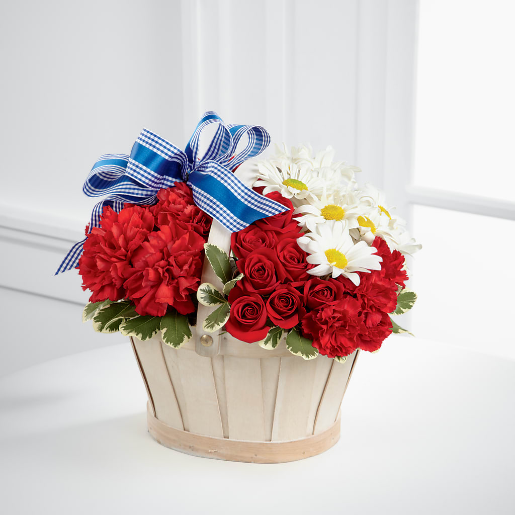 Justice Basket – Grand Flowers/irish Rose, Novi MI