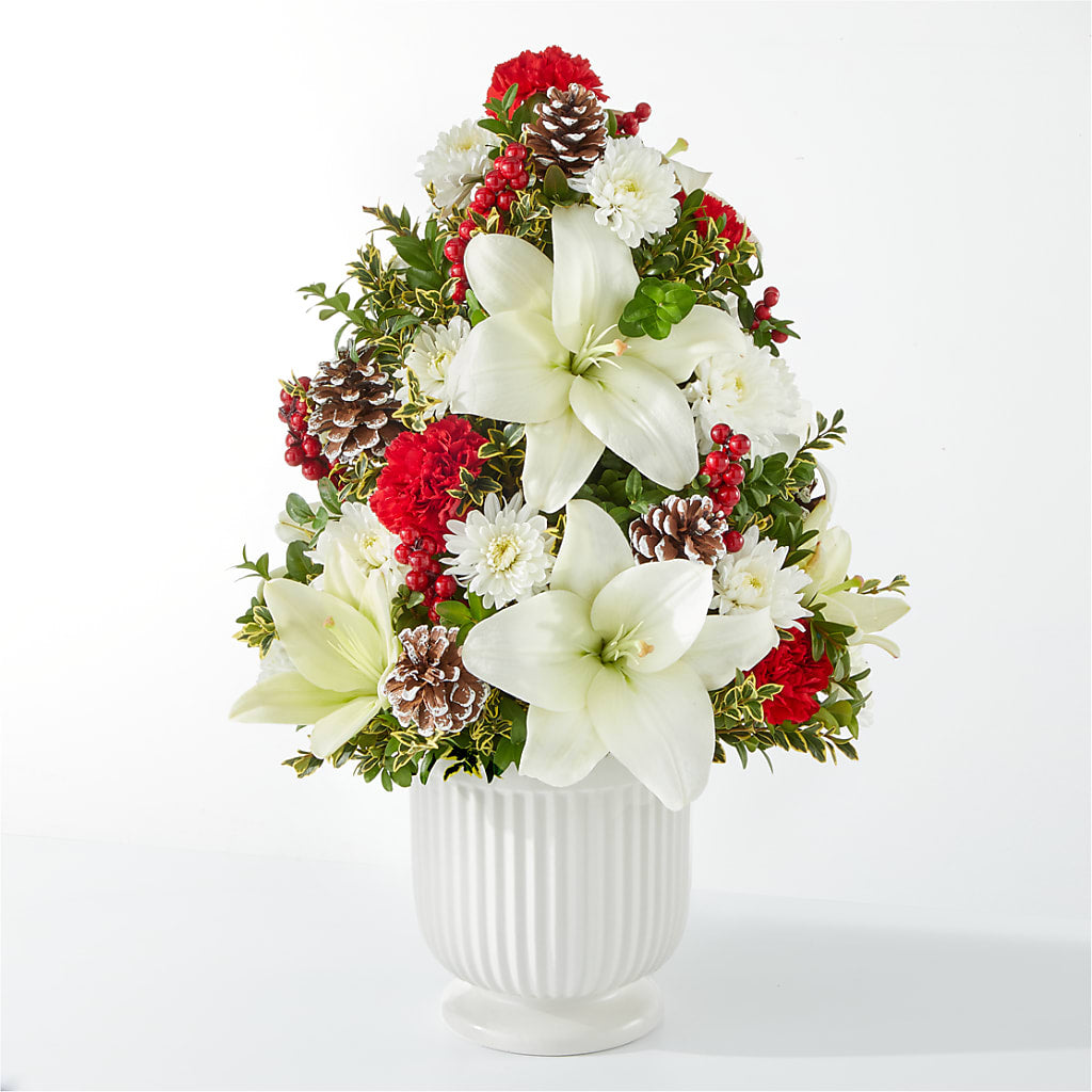 Festive Moments Tree – Grand Flowers/irish Rose, Novi MI