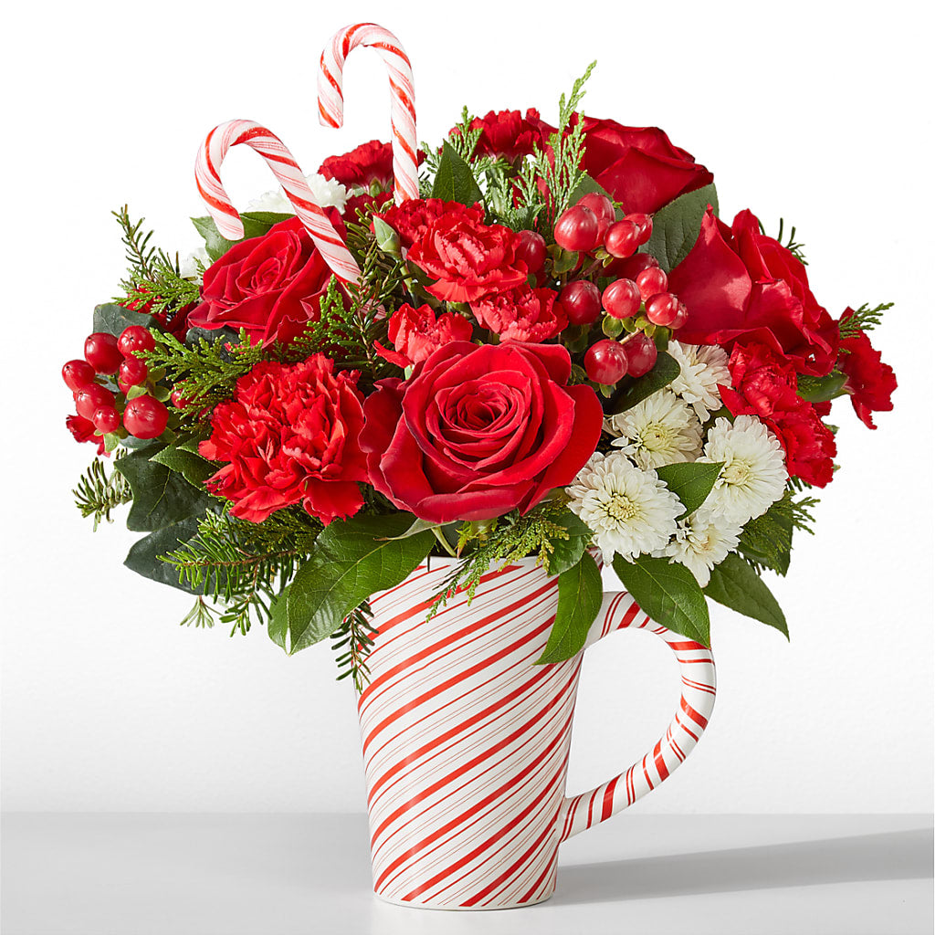 Peppermint Swirl Mug – Grand Flowers/irish Rose, Novi MI