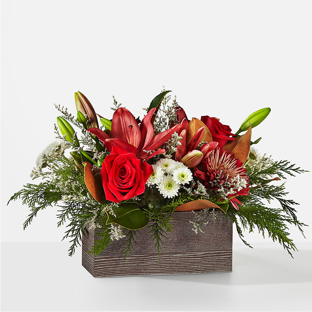Christmas Break Bouquet – Grand Flowers/irish Rose, Novi MI