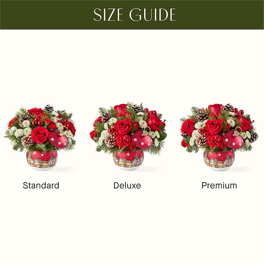Christmas Carols Ornament – Grand Flowers/irish Rose, Novi MI
