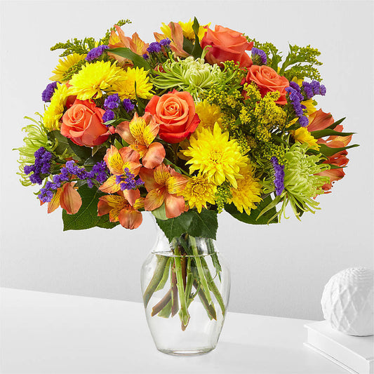 Marmalade Skies Bouquet – Grand Flowers/irish Rose, Novi MI
