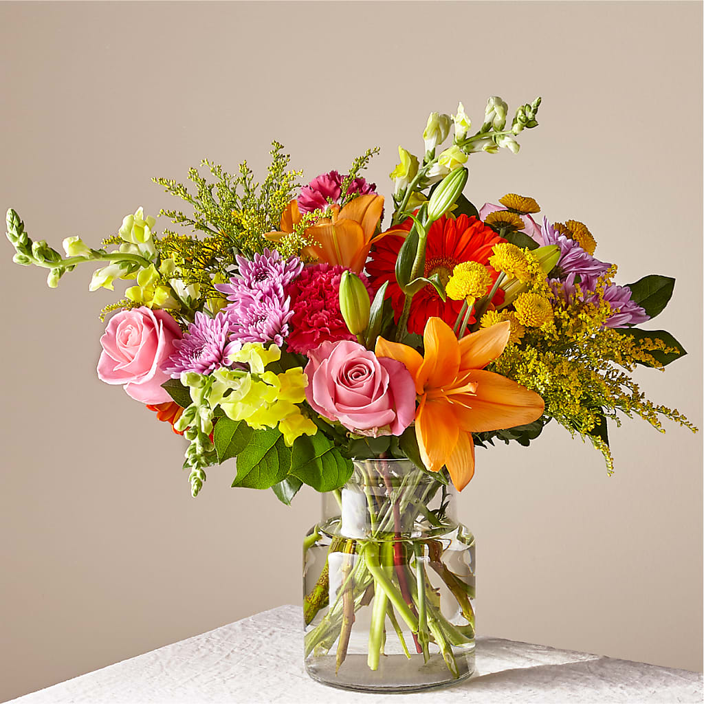 Party Punch Bouquet – Grand Flowers/irish Rose, Novi MI
