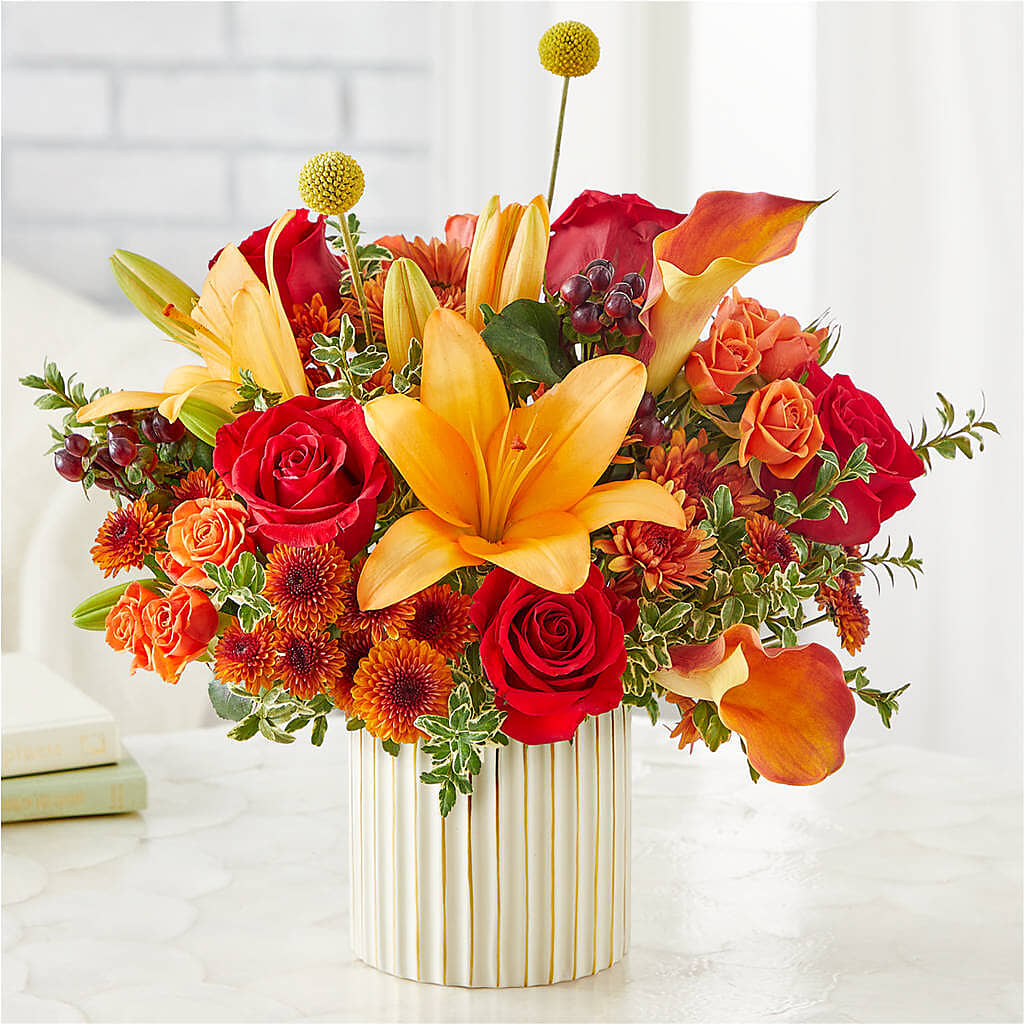 Scarlet Skies Bouquet – Grand Flowers/irish Rose, Novi MI