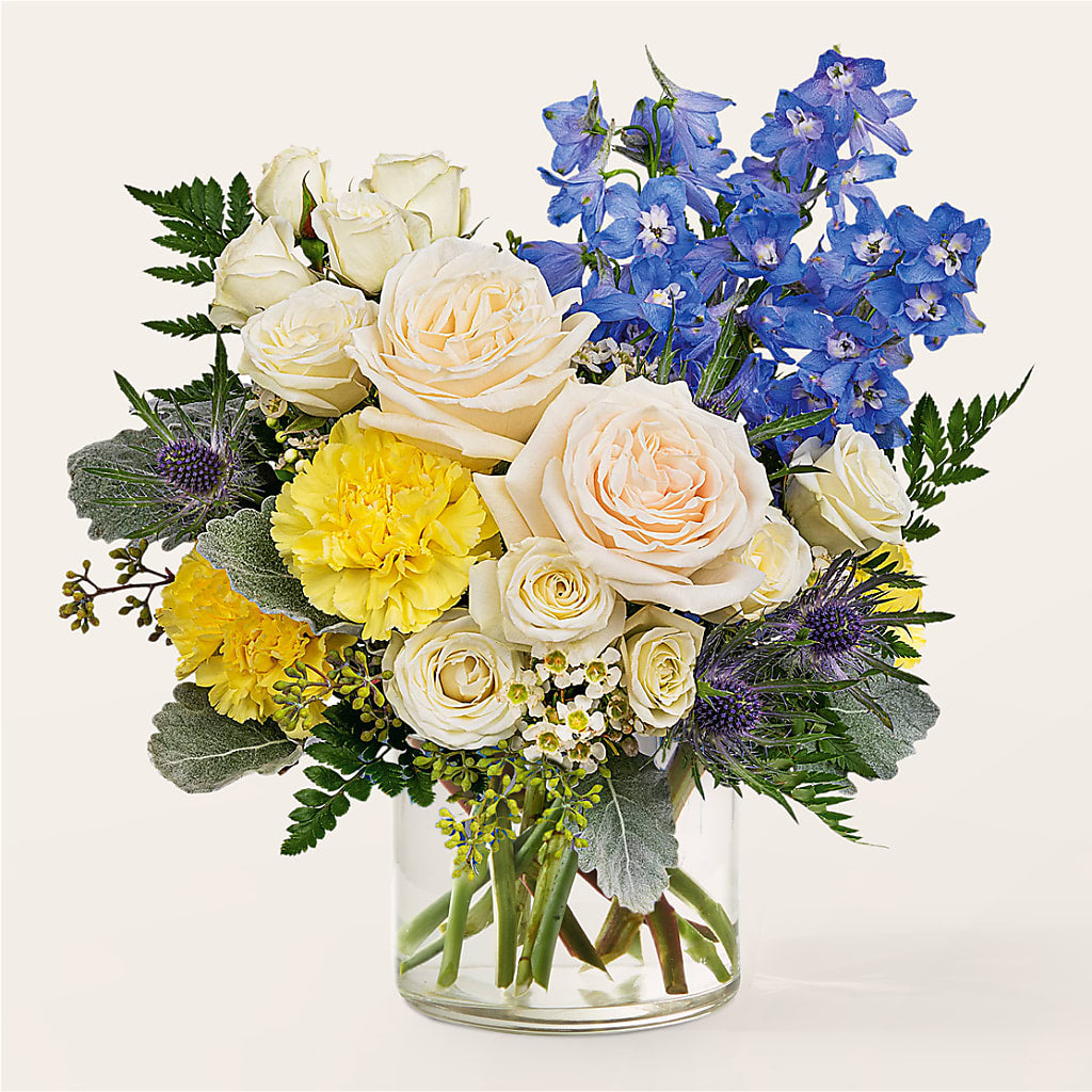 Lemon Sorbet Bouquet – Grand Flowers/irish Rose, Novi MI