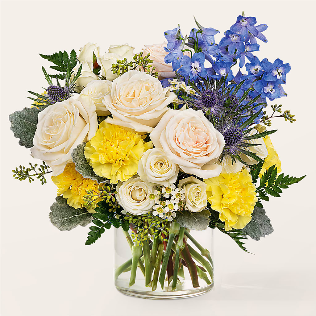 Lemon Sorbet Bouquet – Grand Flowers/irish Rose, Novi MI