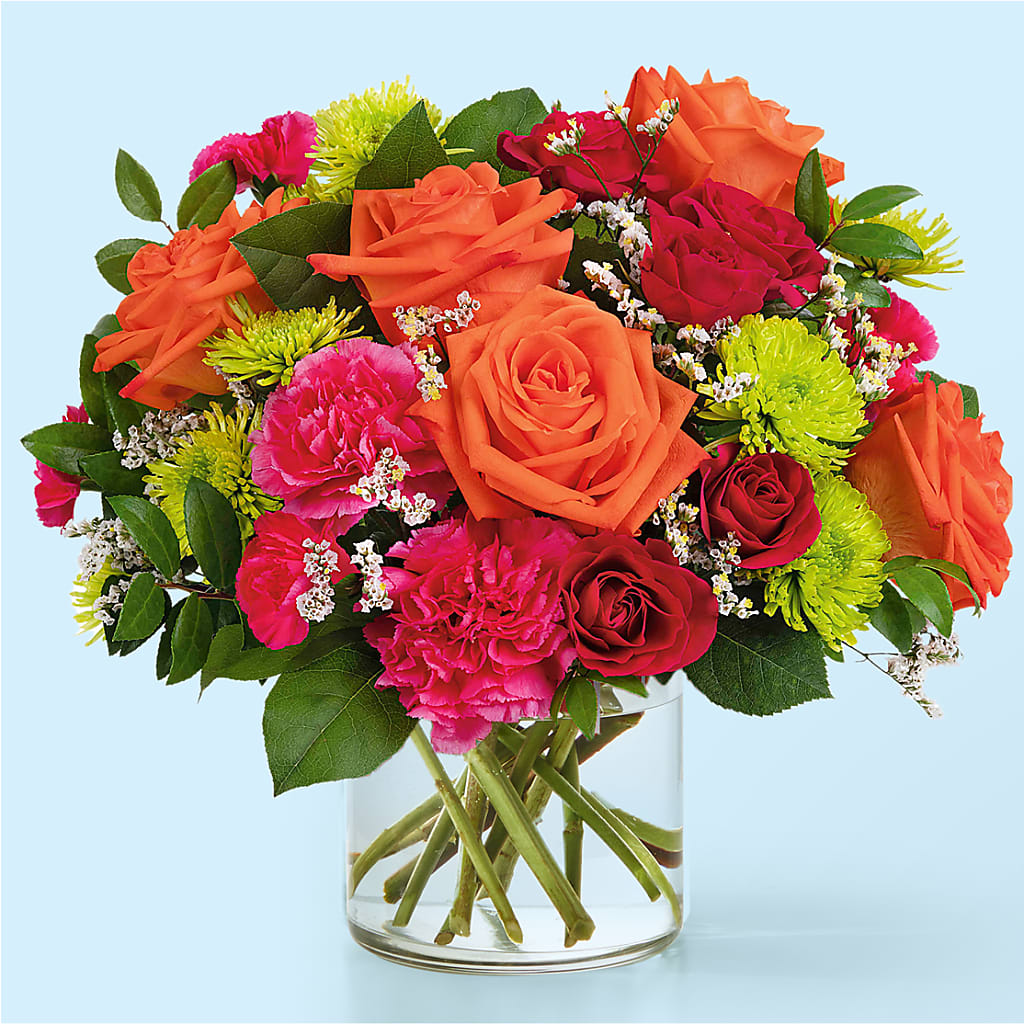 Colorful Carnival Bouquet – Grand Flowers/irish Rose, Novi MI