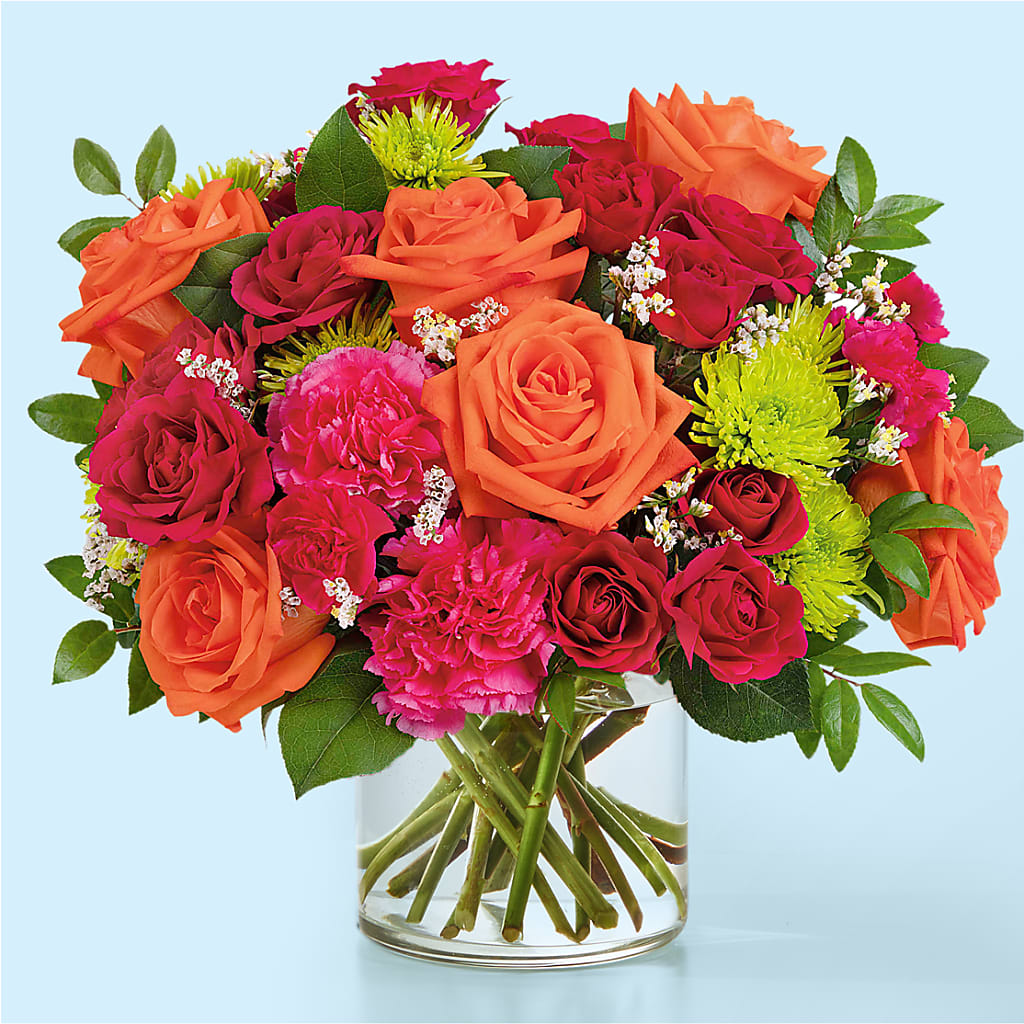 Colorful Carnival Bouquet – Grand Flowers/irish Rose, Novi MI