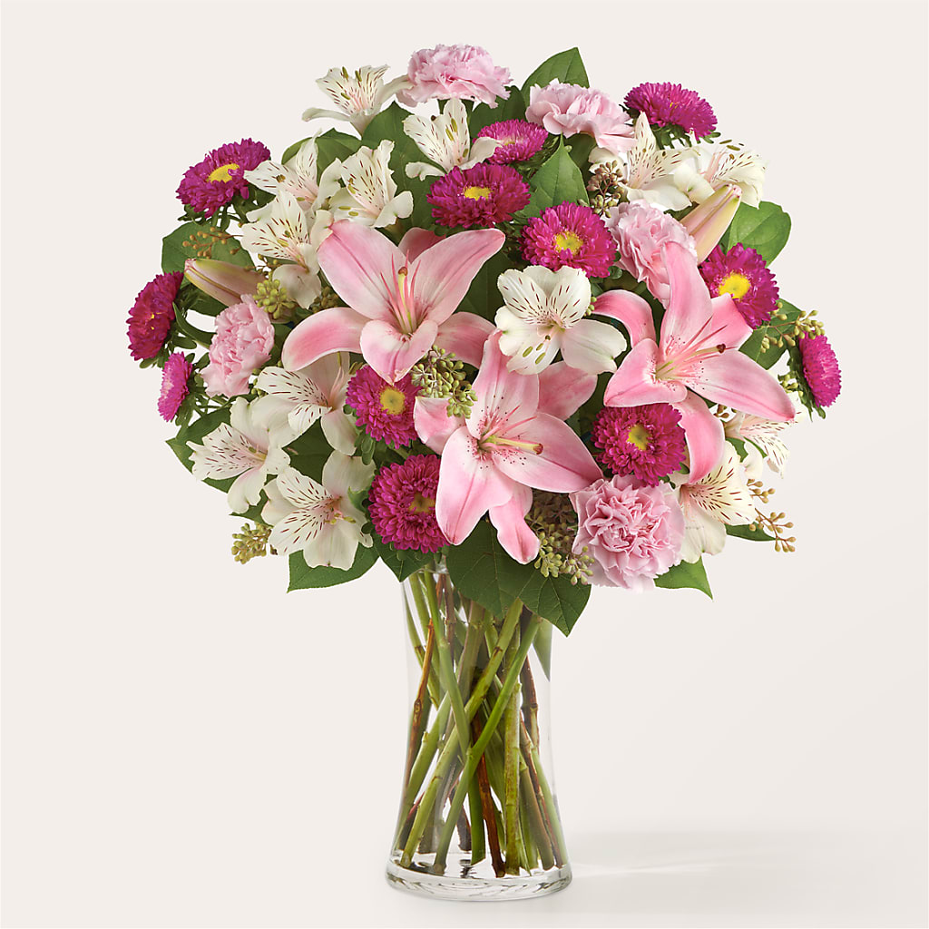 Feeling Fuchsia Bouquet – Grand Flowers/irish Rose, Novi MI