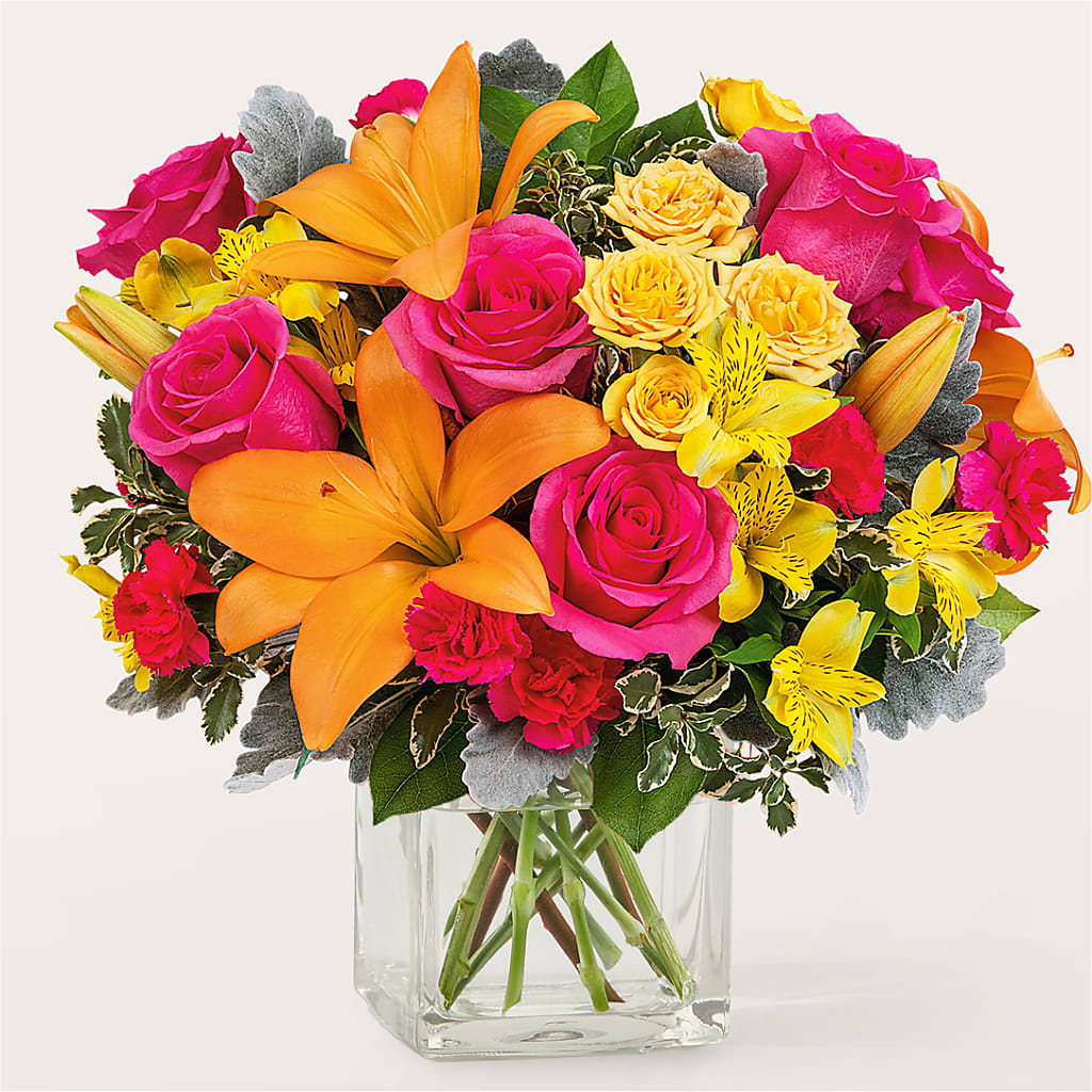 To the Tropics Bouquet – Grand Flowers/irish Rose, Novi MI