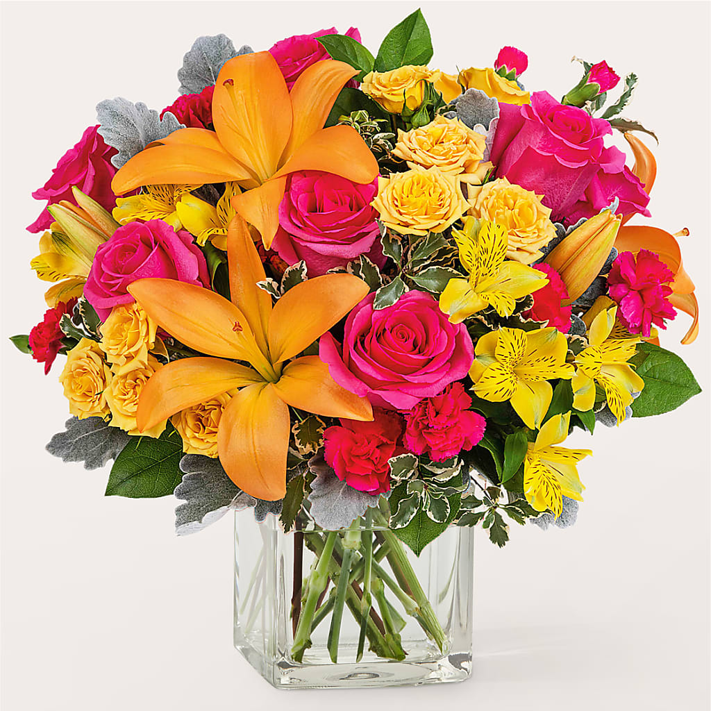 To the Tropics Bouquet – Grand Flowers/irish Rose, Novi MI