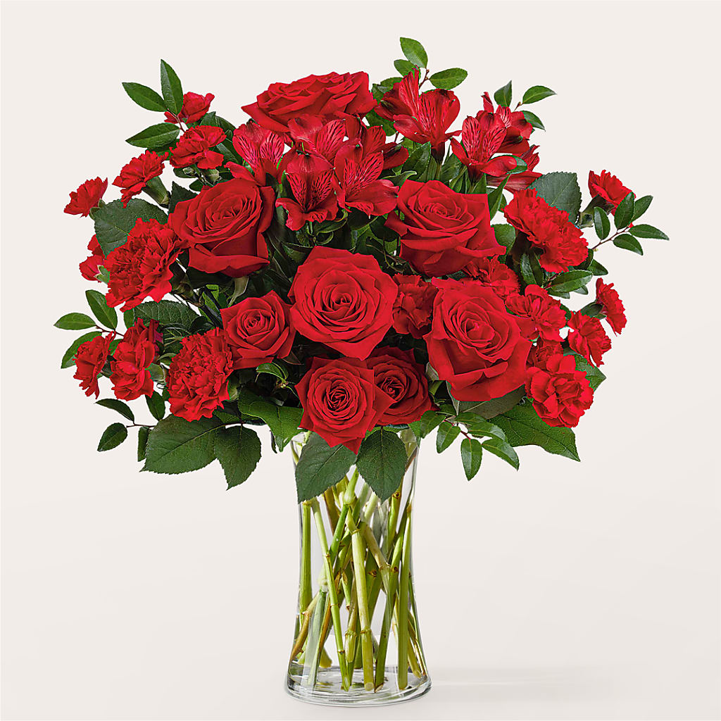 Brilliant Ruby Bouquet – Grand Flowers/irish Rose, Novi MI