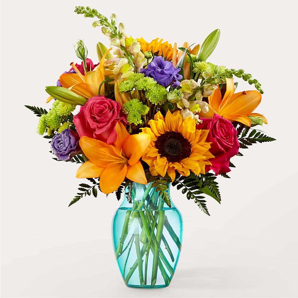 Double Rainbow Bouquet – Grand Flowers/irish Rose, Novi MI