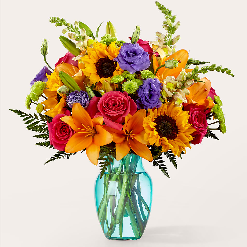 Double Rainbow Bouquet – Grand Flowers/irish Rose, Novi MI