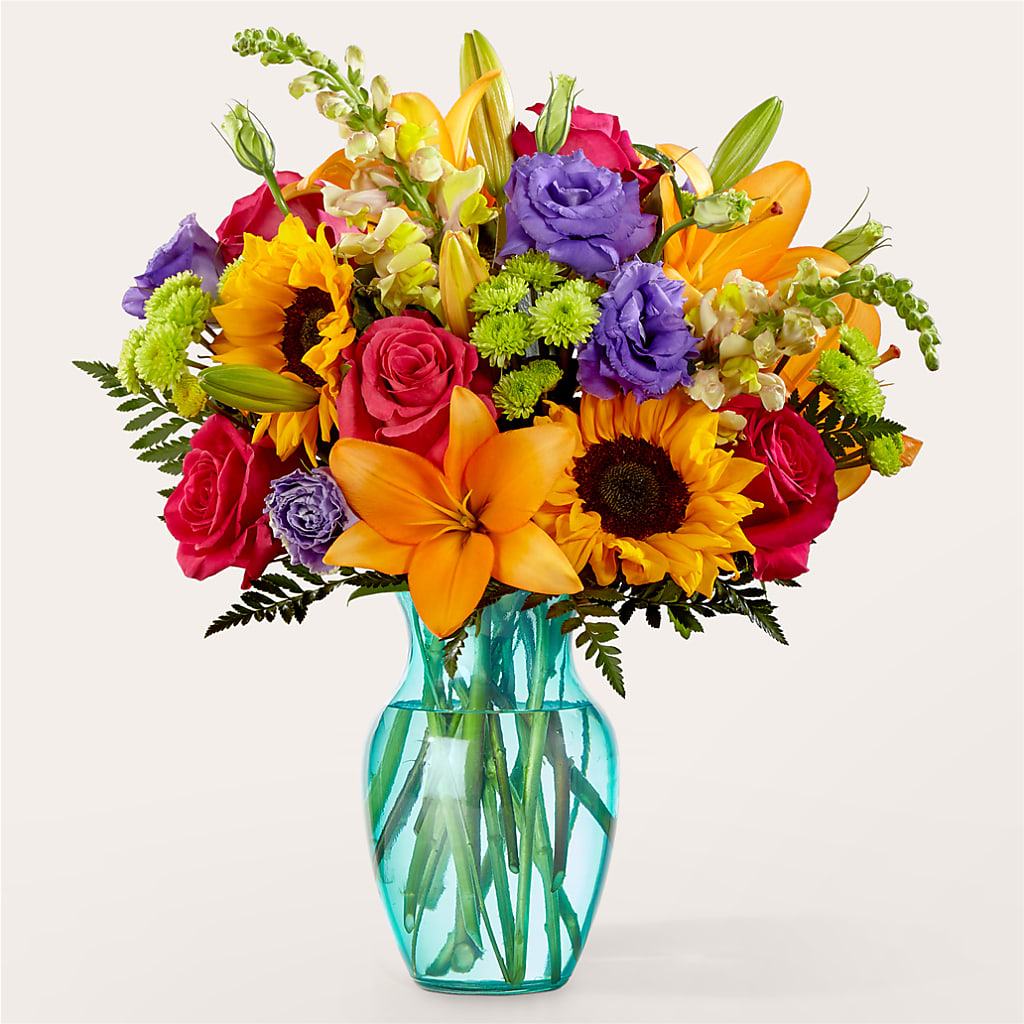 Double Rainbow Bouquet – Grand Flowers/irish Rose, Novi MI