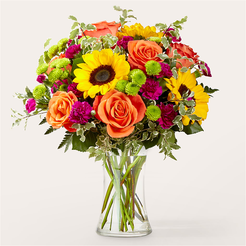 Warmth & Light Bouquet – Grand Flowers/irish Rose, Novi MI