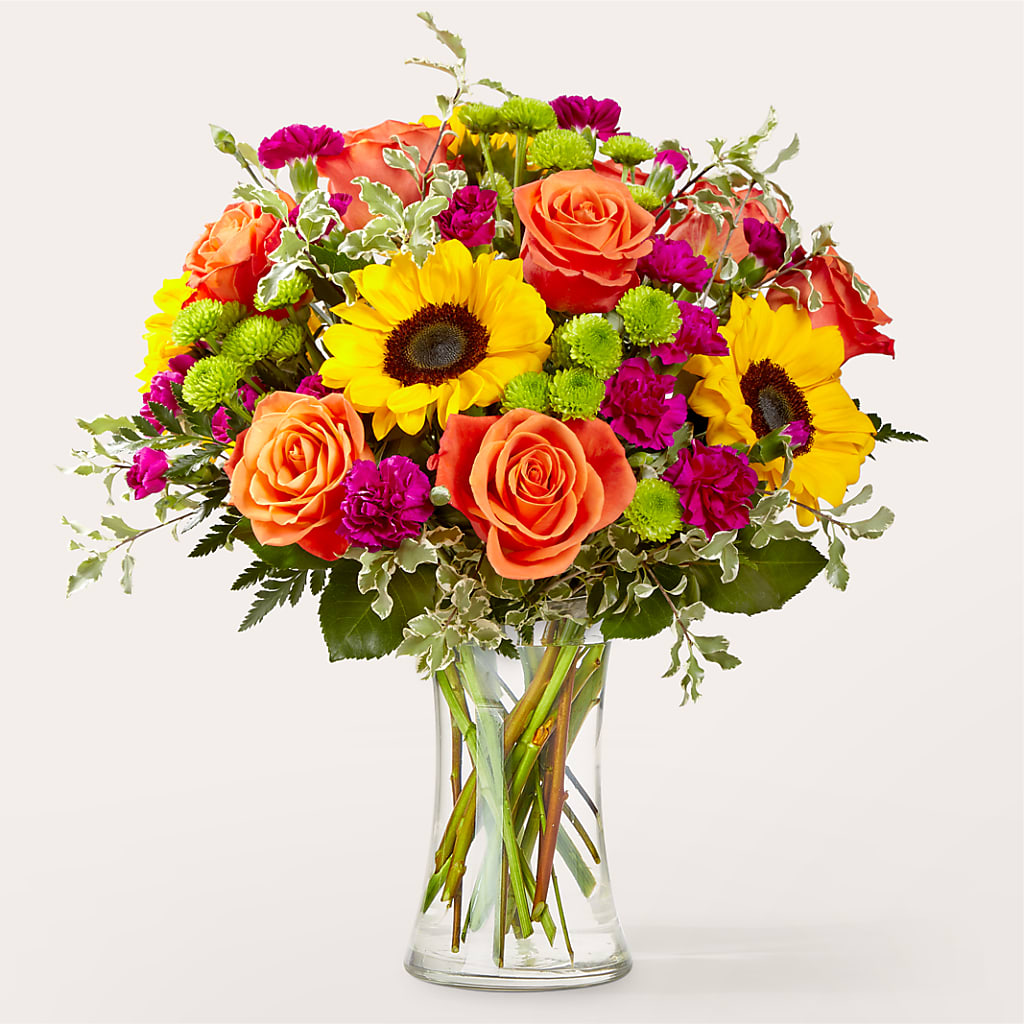 Warmth & Light Bouquet – Grand Flowers/irish Rose, Novi MI