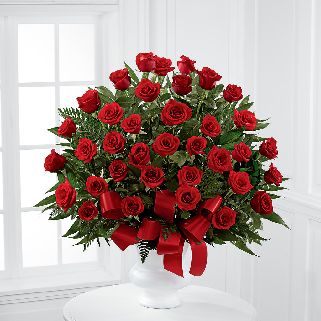 Blessed with Love Arrangement – Grand Flowers/irish Rose, Novi MI