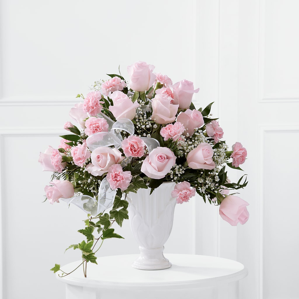Deepest Sympathy Arrangement – Grand Flowers/irish Rose, Novi MI