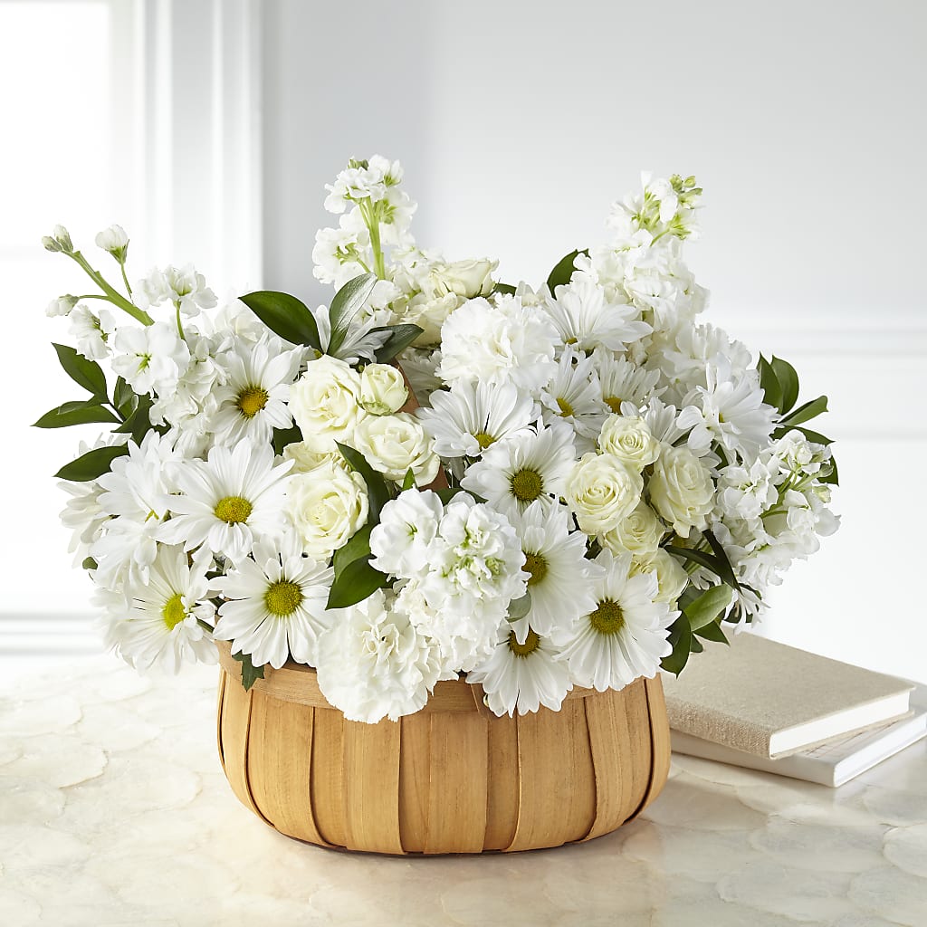 Graceful Garden Basket – Grand Flowers/irish Rose, Novi MI