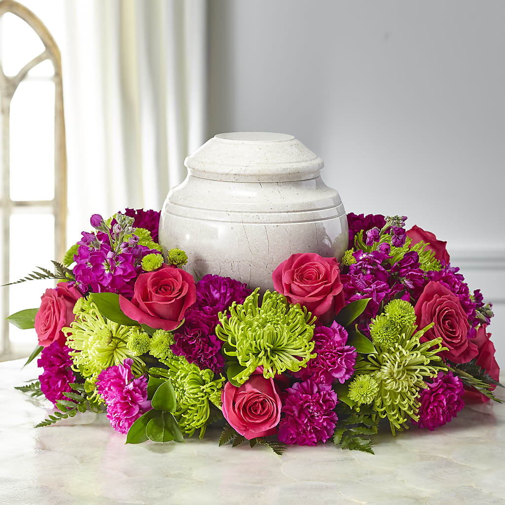 Hopeful Blessings Cremation Adornment – Grand Flowers/irish Rose, Novi MI