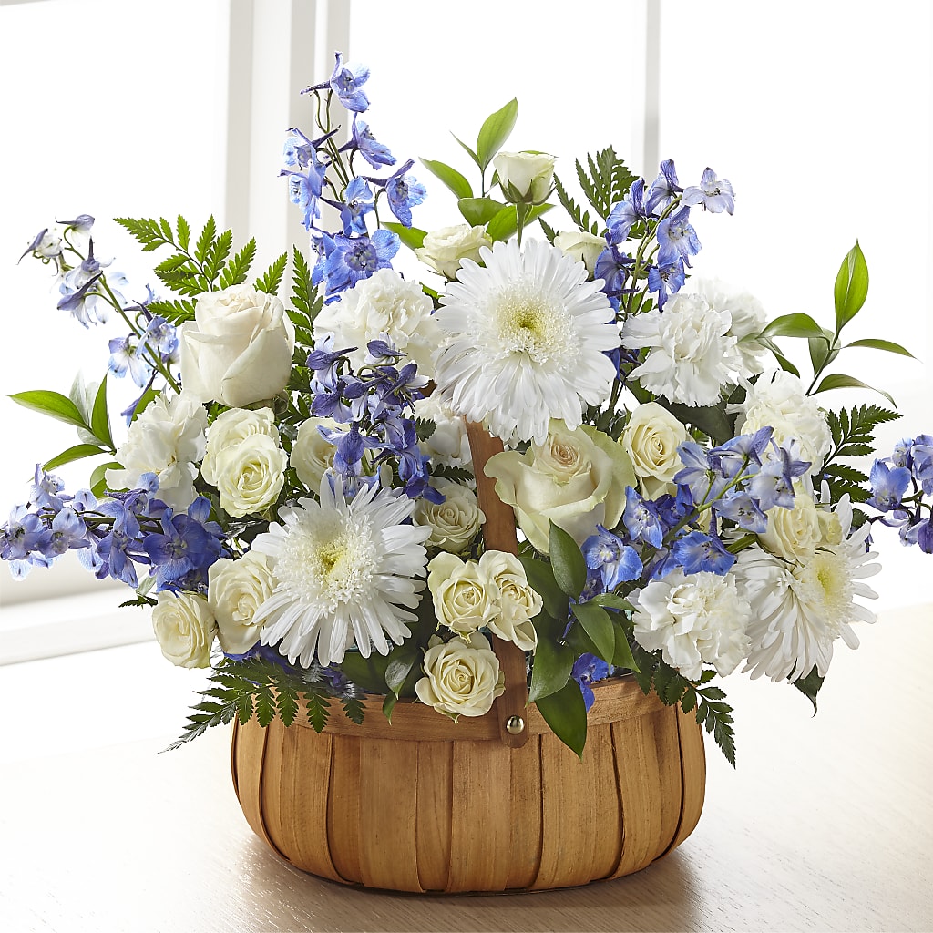 Harmony & Grace Basket – Grand Flowers/irish Rose, Novi MI