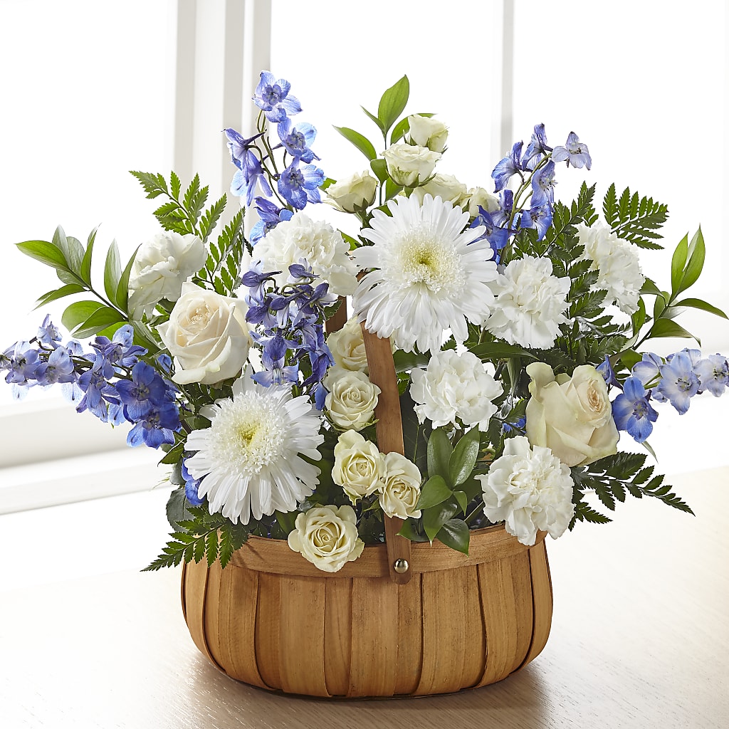 Harmony & Grace Basket – Grand Flowers/irish Rose, Novi MI