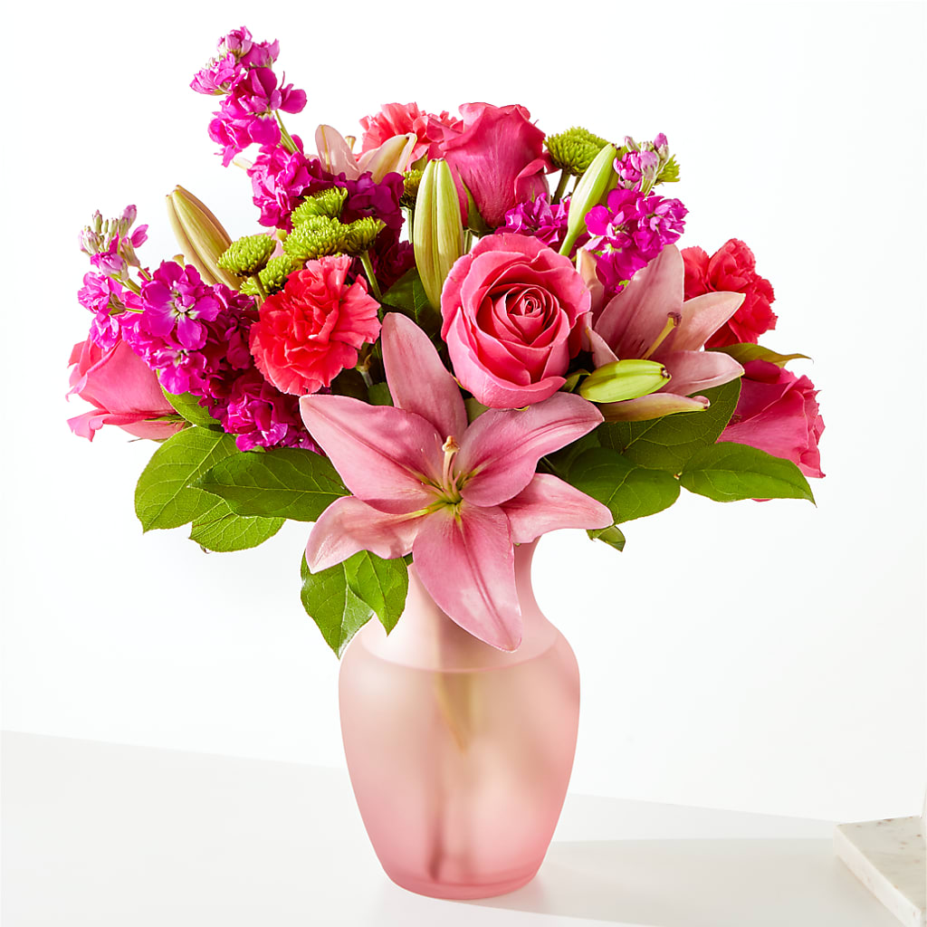 Watermelon Crush Bouquet – Grand Flowers/irish Rose, Novi MI