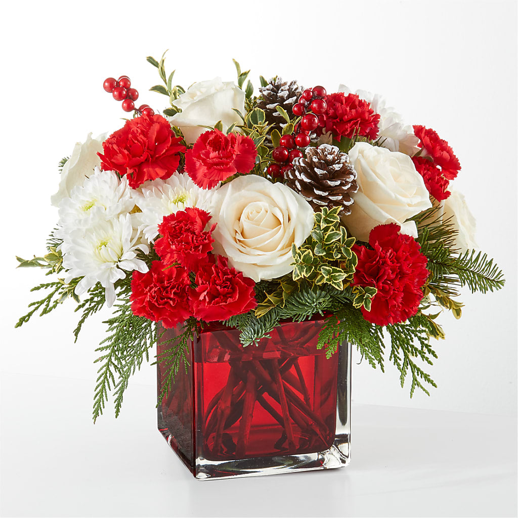 Christmas Market Bouquet – Grand Flowers/irish Rose, Novi MI
