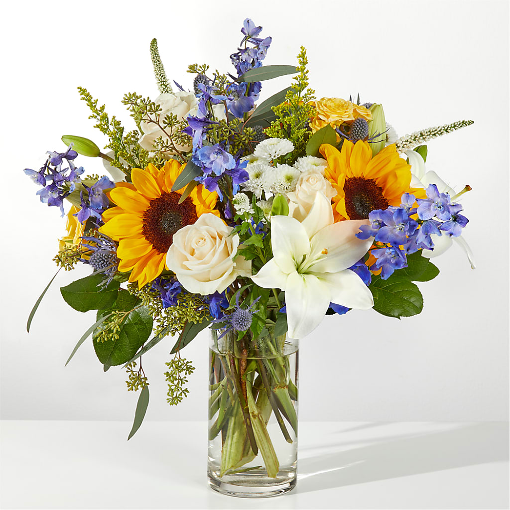 Wonderfully Sunny Bouquet – Grand Flowers/irish Rose, Novi MI