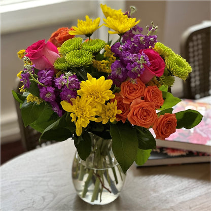 Bold & Bright – A Florist Original –  Grand Flowers/irish Rose, Novi MI