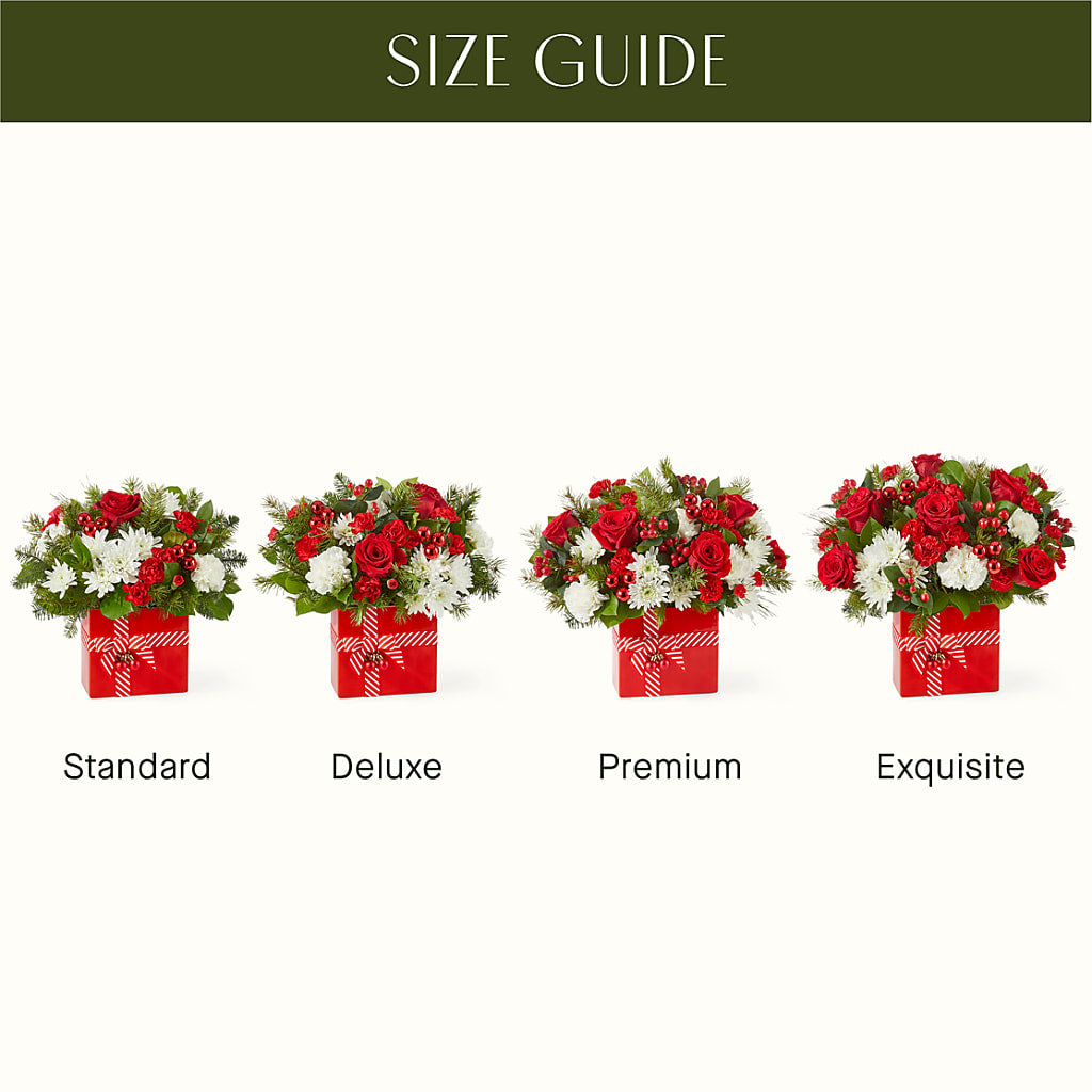 Presents Under the Tree Bouquet –  Grand Flowers/irish Rose, Novi MI