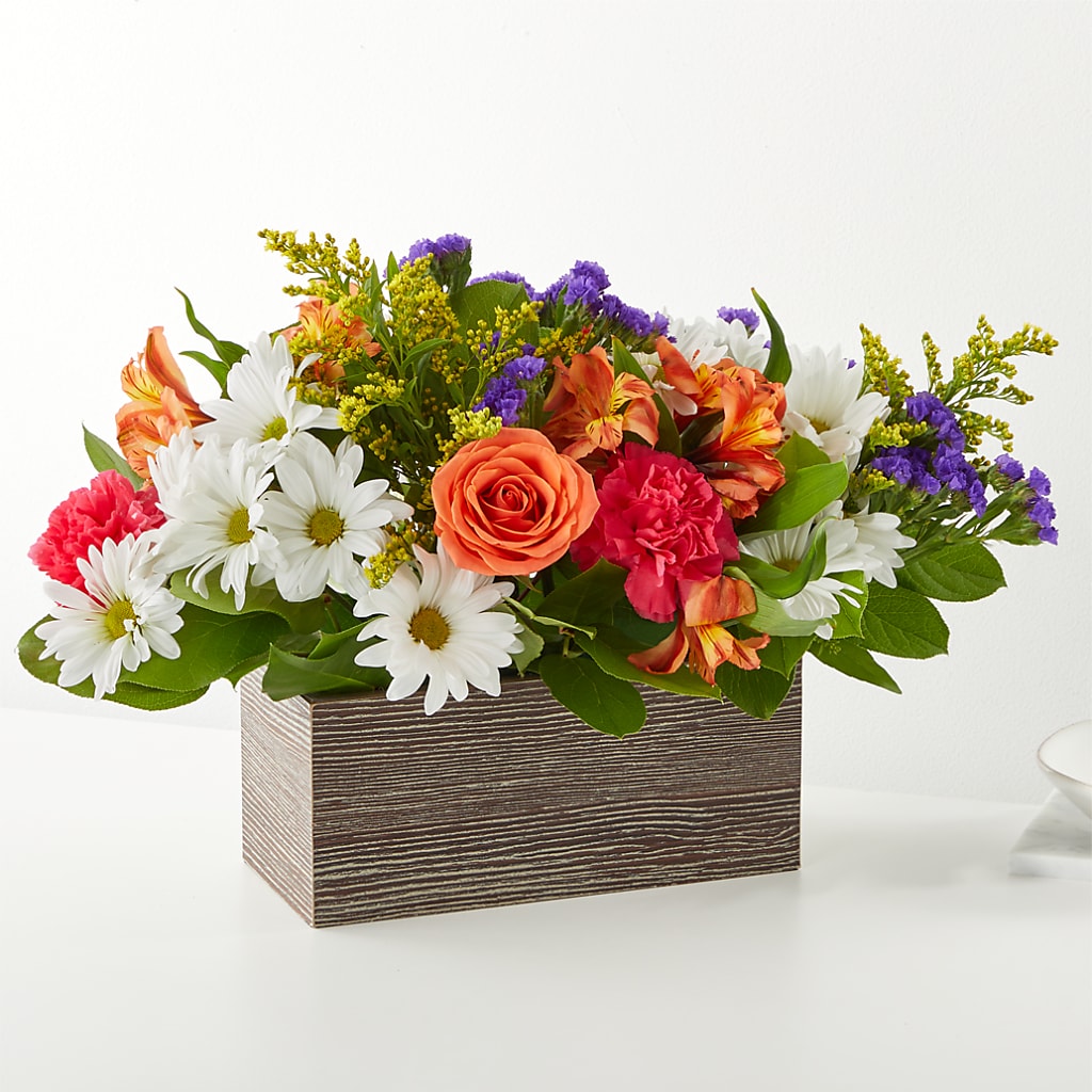 Oopsie Daisy Box Bouquet –  Grand Flowers/irish Rose, Novi MI