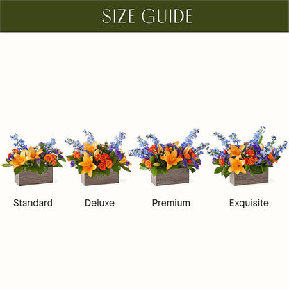 Radiant Citrus Box Bouquet –  Grand Flowers/irish Rose, Novi MI