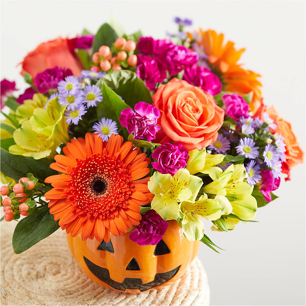 Tricks & Treats Pumpkin –  Grand Flowers/irish Rose, Novi MI
