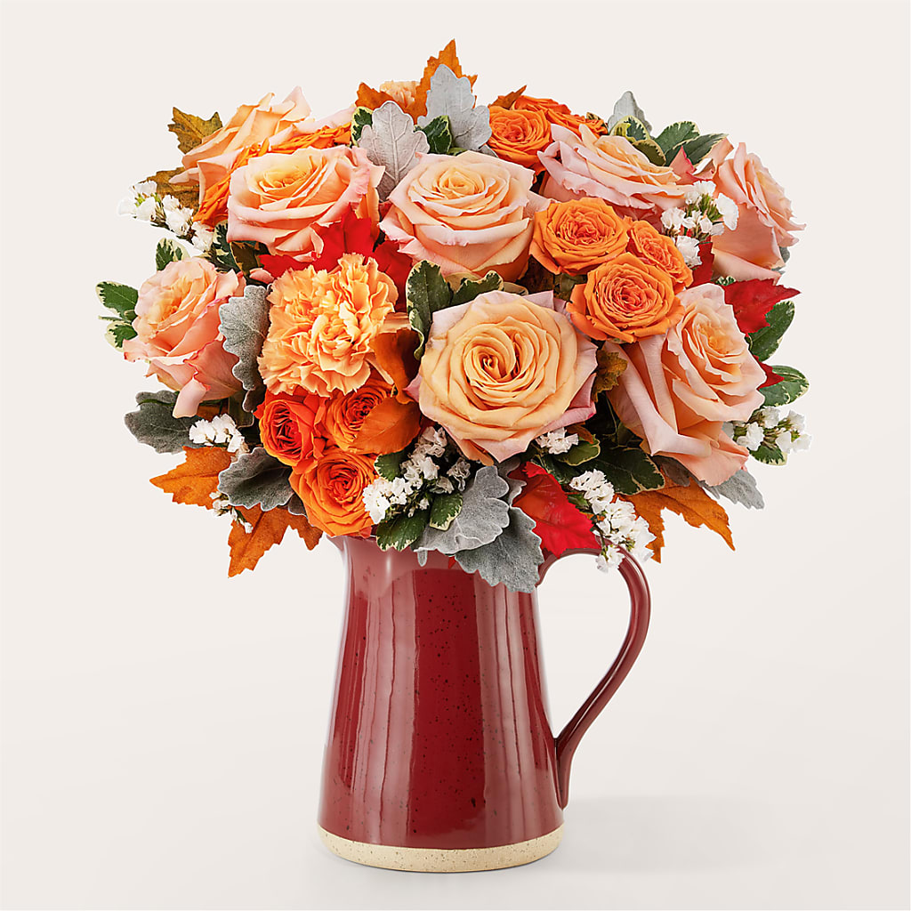 Pumpkin Pie Bouquet –  Grand Flowers/irish Rose, Novi MI