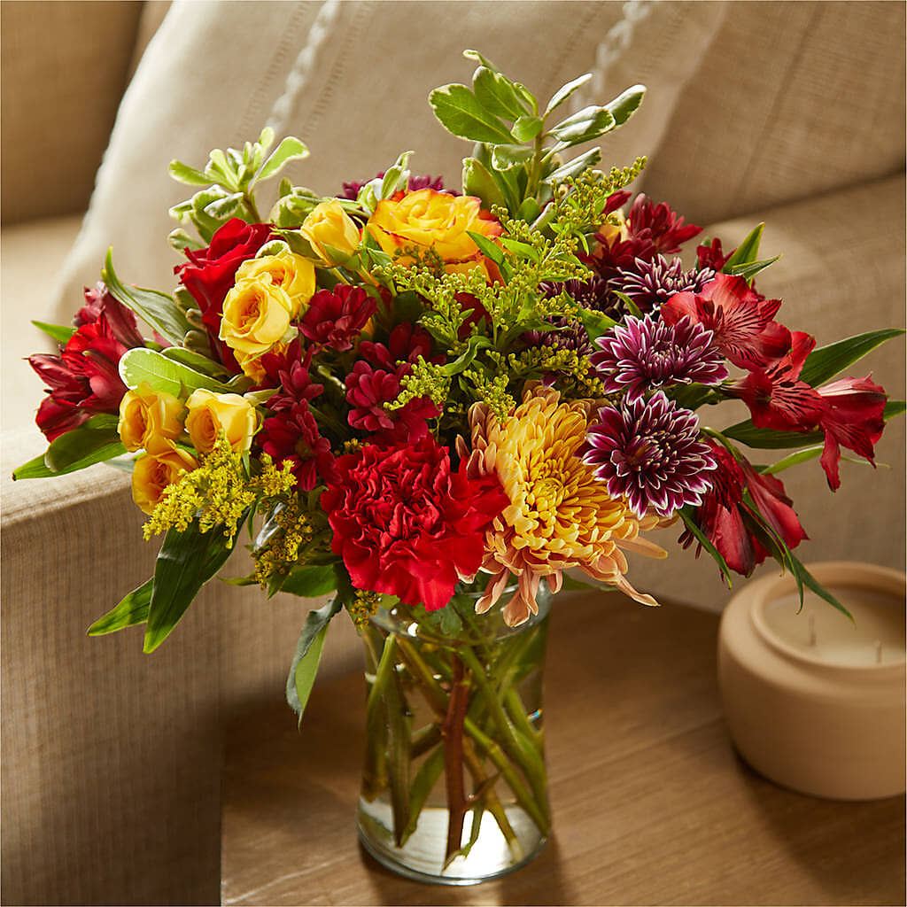 Fall Delight – A Florist Original –  Grand Flowers/irish Rose, Novi MI
