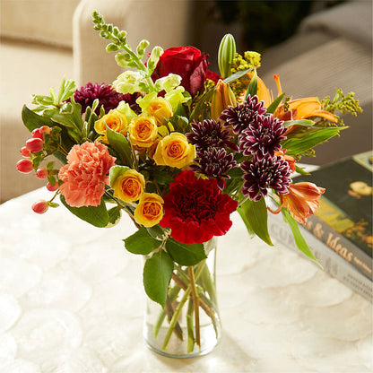 Fall Delight – A Florist Original –  Grand Flowers/irish Rose, Novi MI