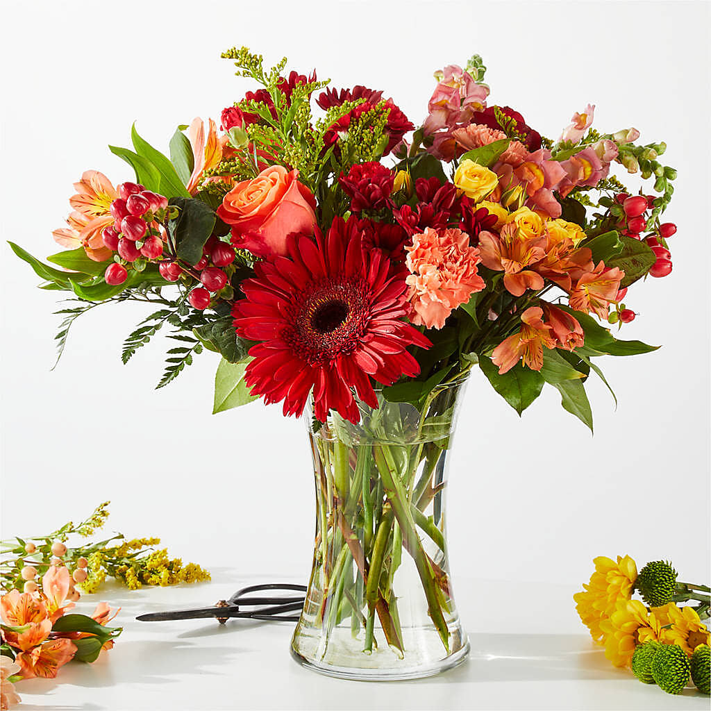 Fall Delight – A Florist Original –  Grand Flowers/irish Rose, Novi MI