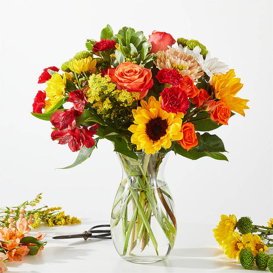 Fall Delight – A Florist Original –  Grand Flowers/irish Rose, Novi MI