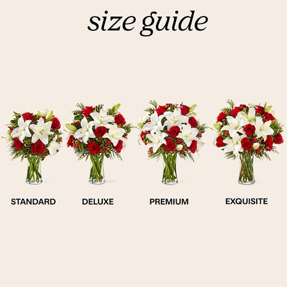 Sparkling Snowflakes Bouquet –  Grand Flowers/irish Rose, Novi MI