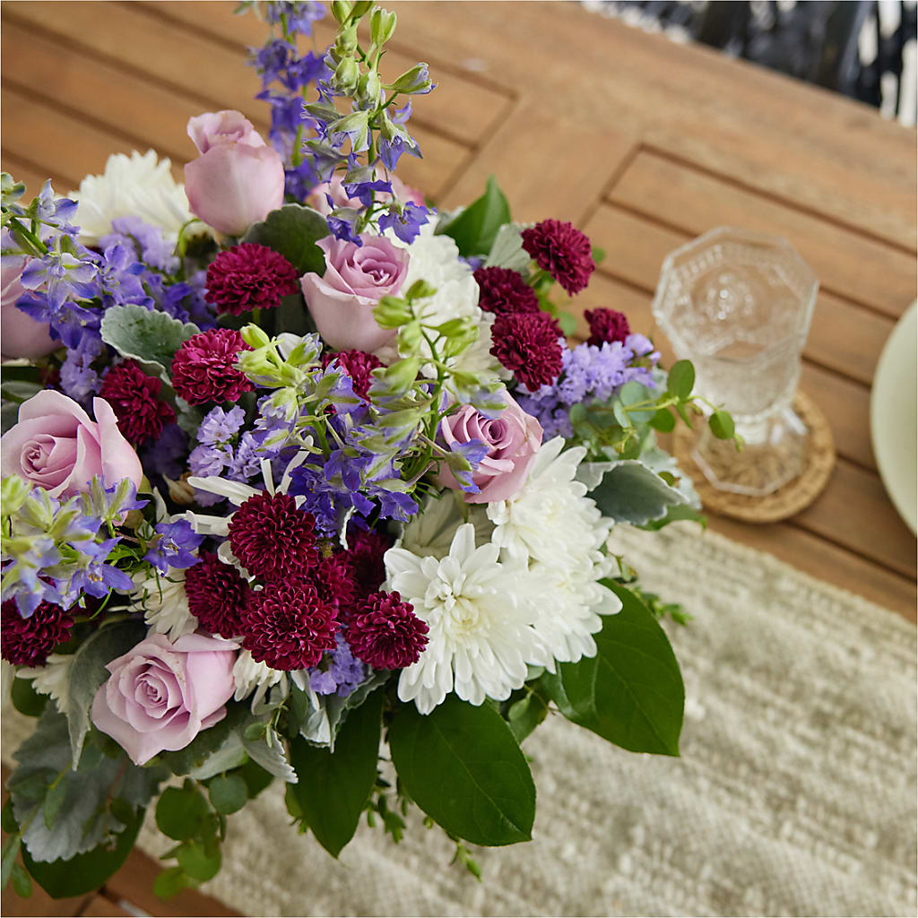 Violet Frost Bouquet –  Grand Flowers/irish Rose, Novi MI