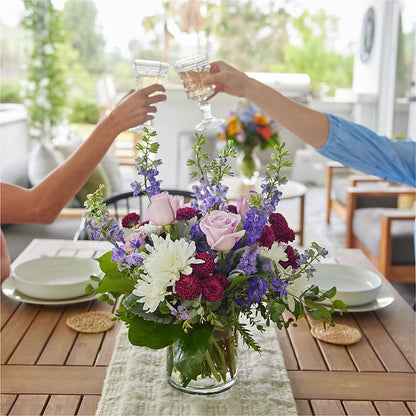 Violet Frost Bouquet –  Grand Flowers/irish Rose, Novi MI