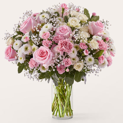 Vintage Glamour Bouquet –  Grand Flowers/irish Rose, Novi MI