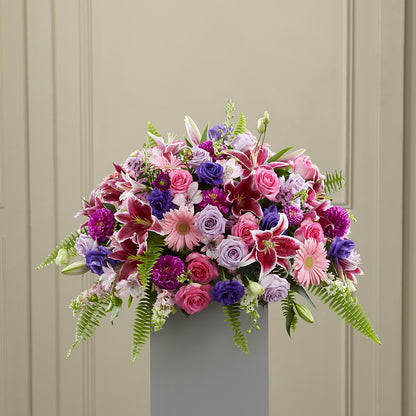Fare Thee Well Pedestal –  Grand Flowers/irish Rose, Novi MI