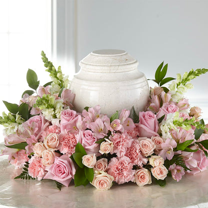 Blooms of Hope Cremation Adornment –  Grand Flowers/irish Rose, Novi MI