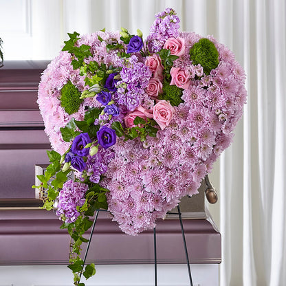 Treasured Love Standing Heart –  Grand Flowers/irish Rose, Novi MI