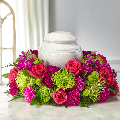 Hopeful Blessings Cremation Adornment –  Grand Flowers/irish Rose, Novi MI