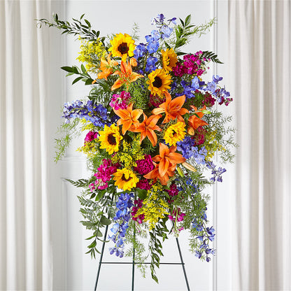 Sunlit Memories Standing Spray (Standard) –  Grand Flowers/irish Rose, Novi MI