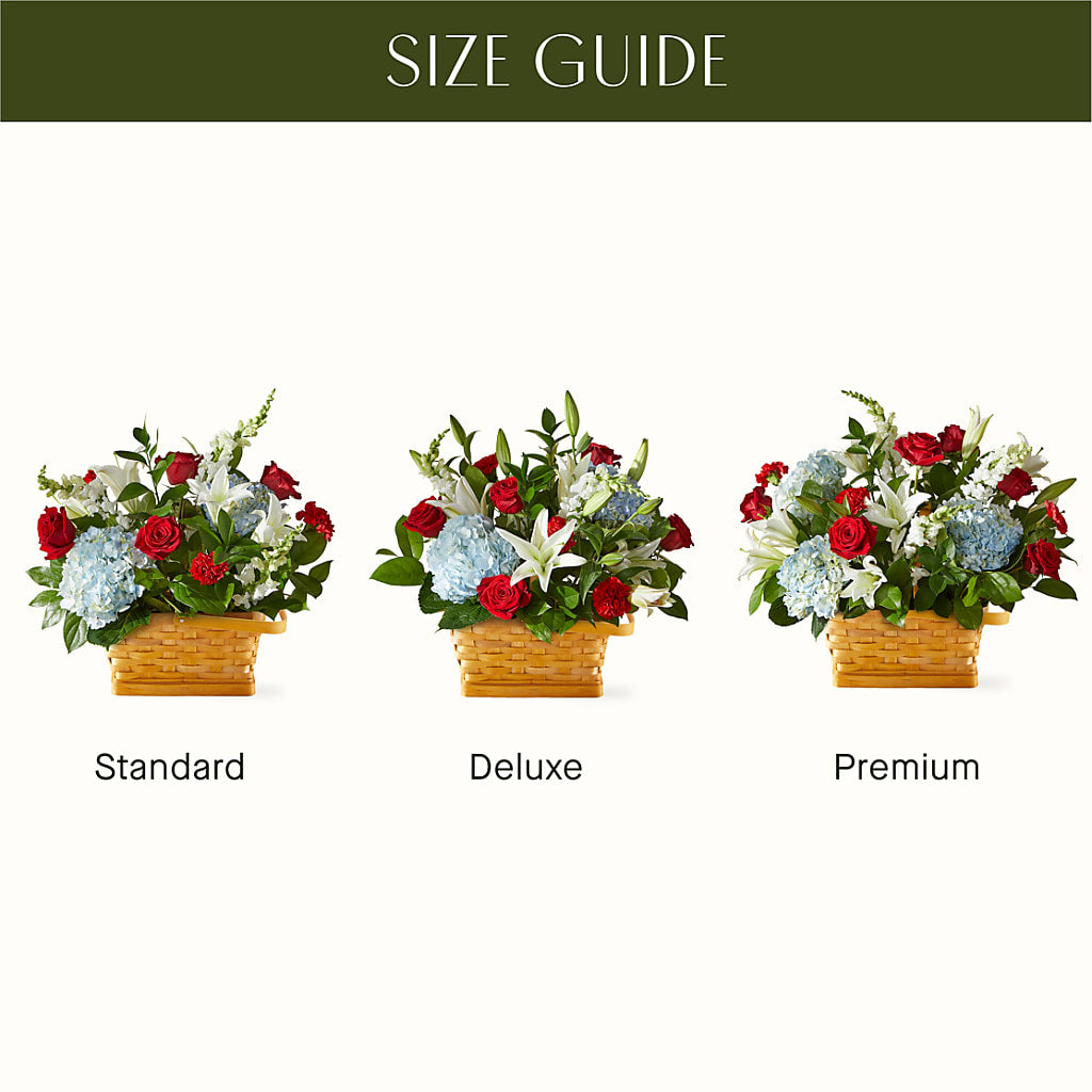 Greater Glory Basket –  Grand Flowers/irish Rose, Novi MI